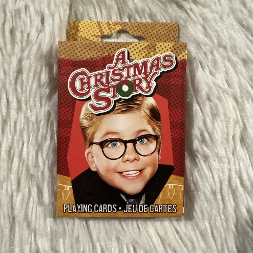 Warner Brothers A Christmas Story playing card deck NEW Jeu De Cartes